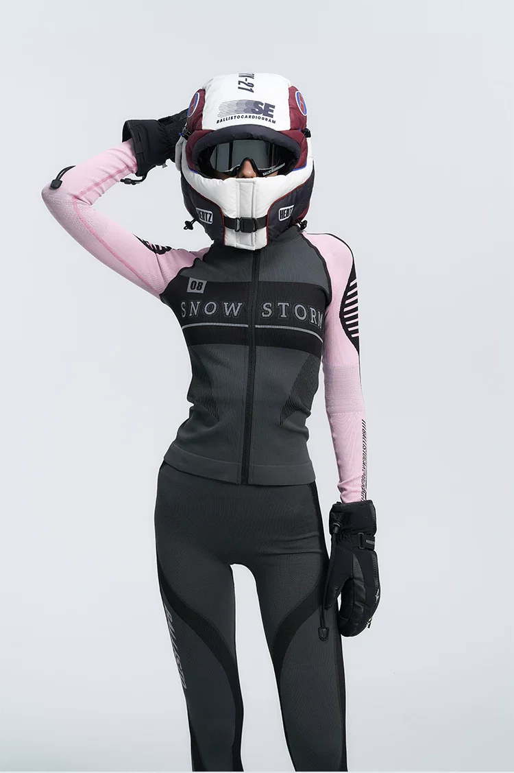 BCG Adjustable Windproof Water-Repellent Quilted Helmet Balaclava – Unisex - Image 3