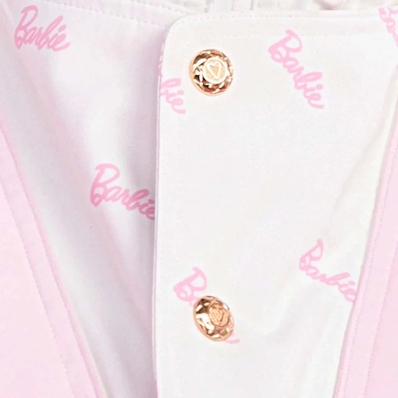 BCG Barbie Limited Edition Pink Heart Ski Jacket - Image 4