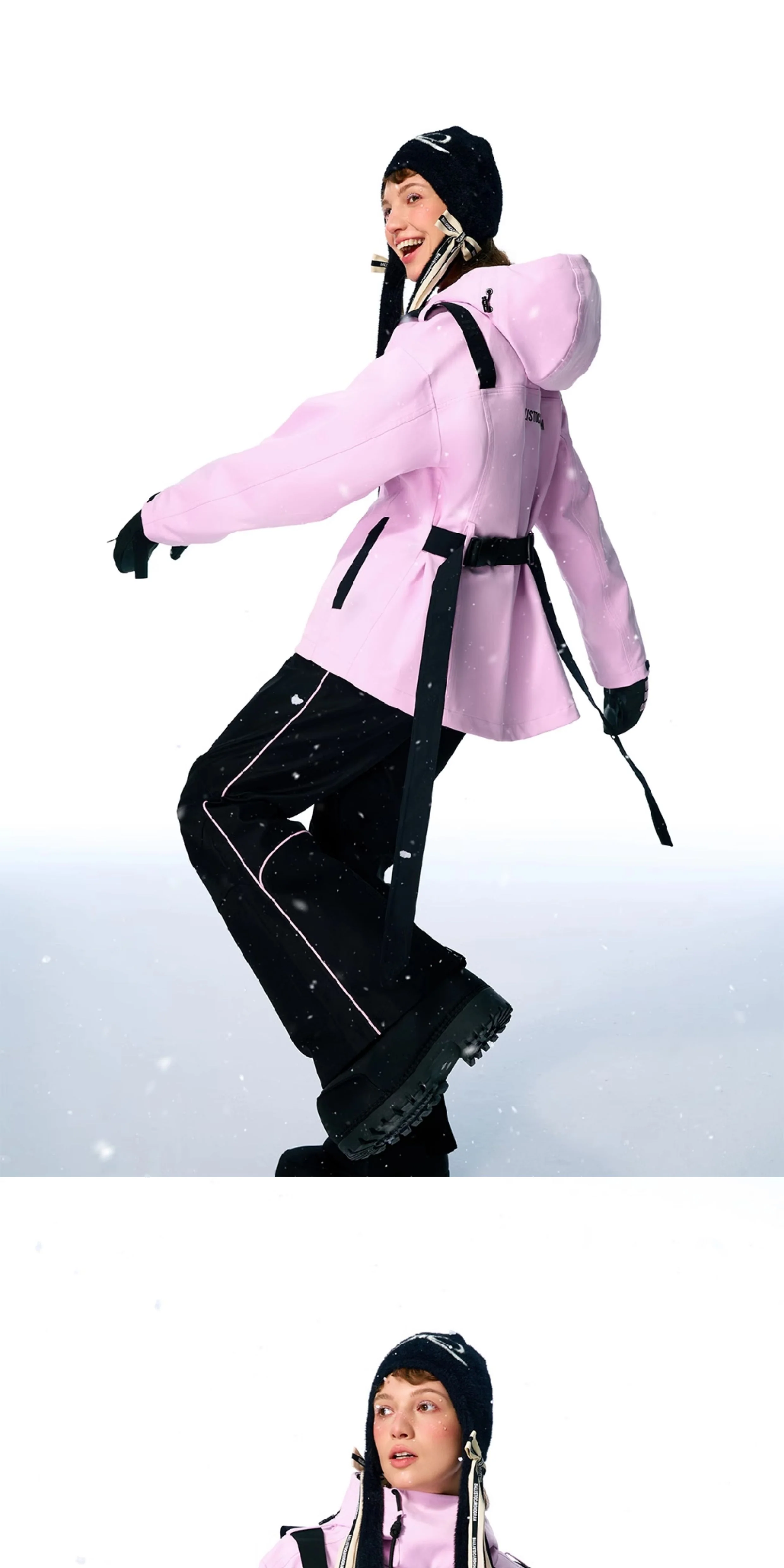 BCG Butterfly Bow Ski Jacket - Image 11