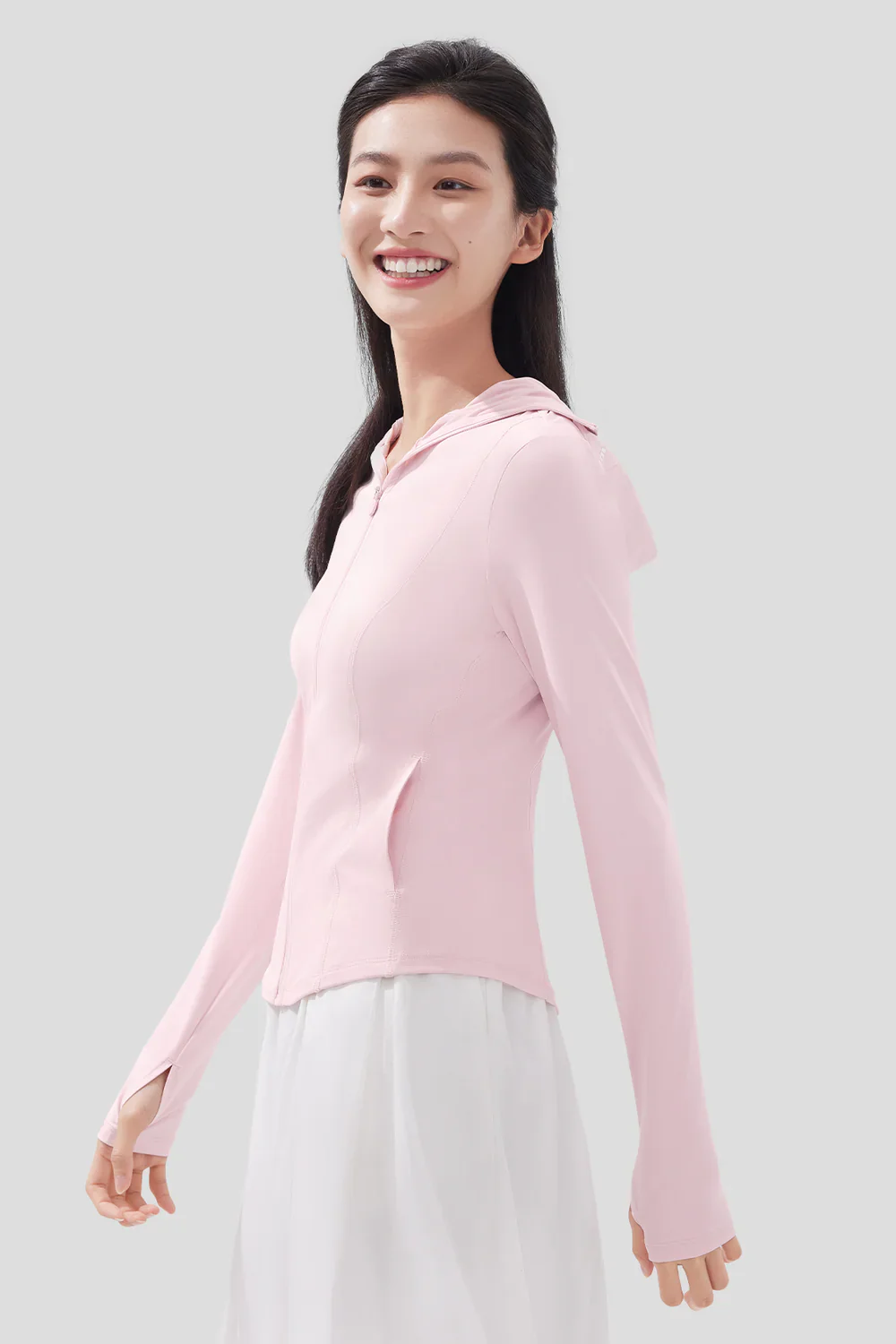 Beneunder AL11924 Iceskinny - Women's Slim-Fit Short Sun Protection Jacket Upf50+ - Image 9