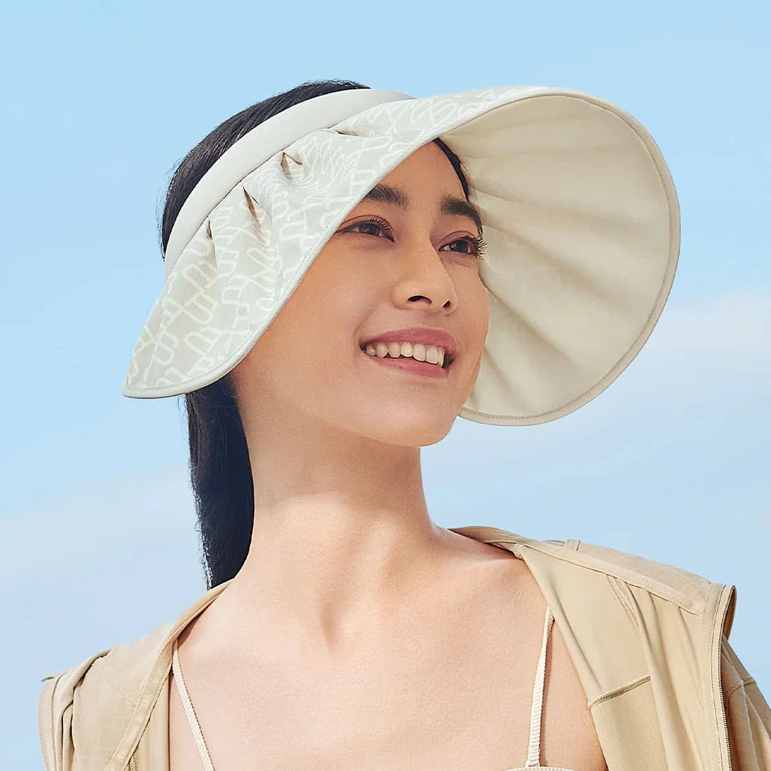 Beneunder TS55024 Yuni S24 - Women's Sun Visor Hat Upf50+ - Image 2