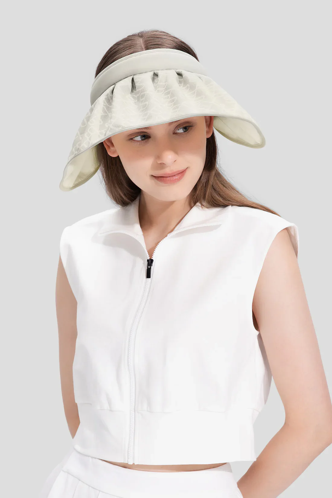 Beneunder TS55024 Yuni S24 - Women's Sun Visor Hat Upf50+ - Image 4
