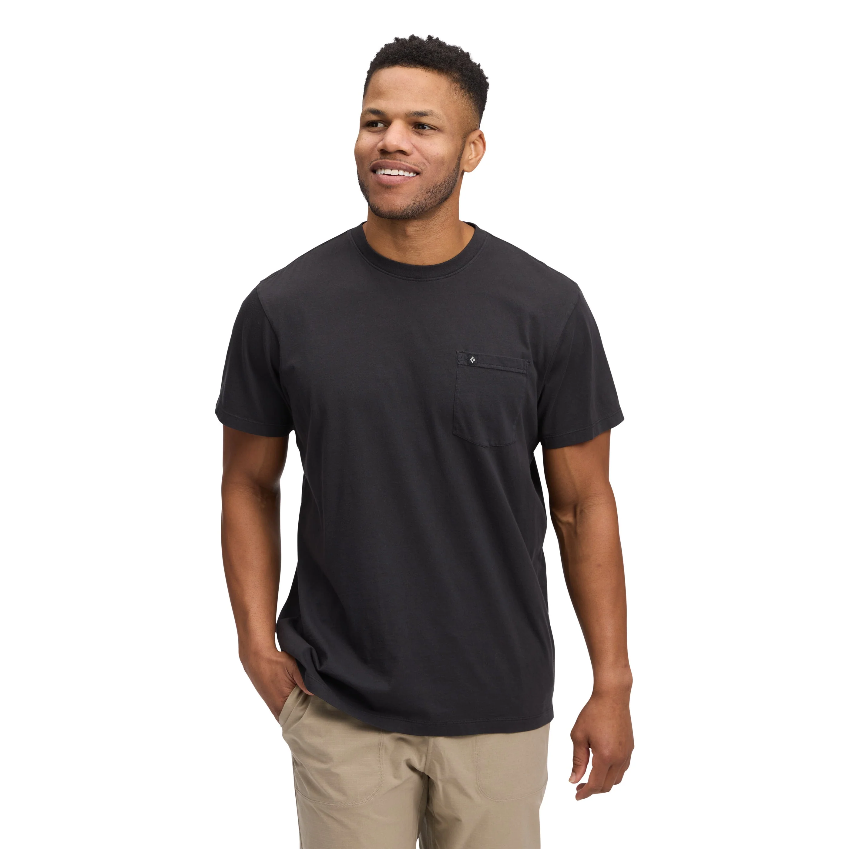 Black Diamond Men's Diamond Patch Short Sleeve Pocket Tee - Image 6