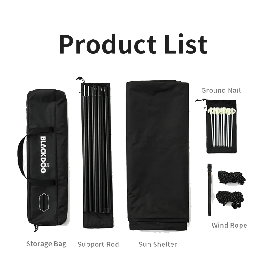 Black Dog Full Black Tarp for Outdoor Use Durable and Weather-Resistant Cover - Image 5