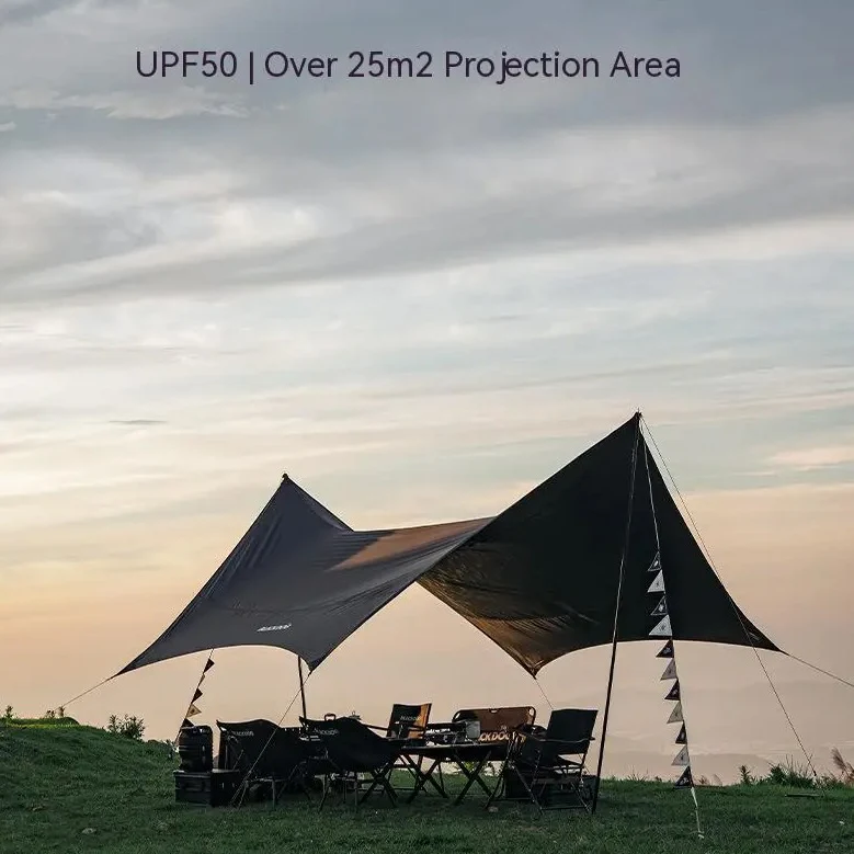 Black Dog Full Black Tarp for Outdoor Use Durable and Weather-Resistant Cover - Image 6