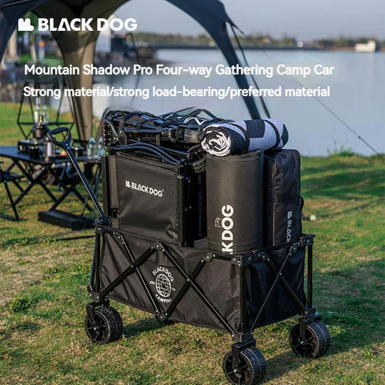 Black Dog Shanying Pro 4-Way Collapsible Camping Wagon - Image 4