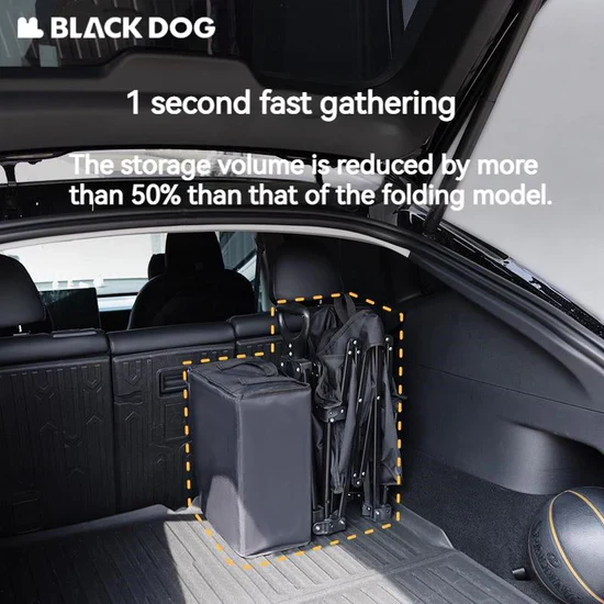 Black Dog Shanying Pro 4-Way Collapsible Camping Wagon - Image 7