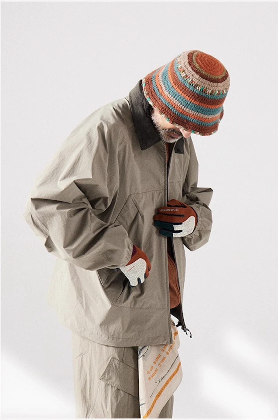 Blue Large Pocket Lapel Jacket - Image 8
