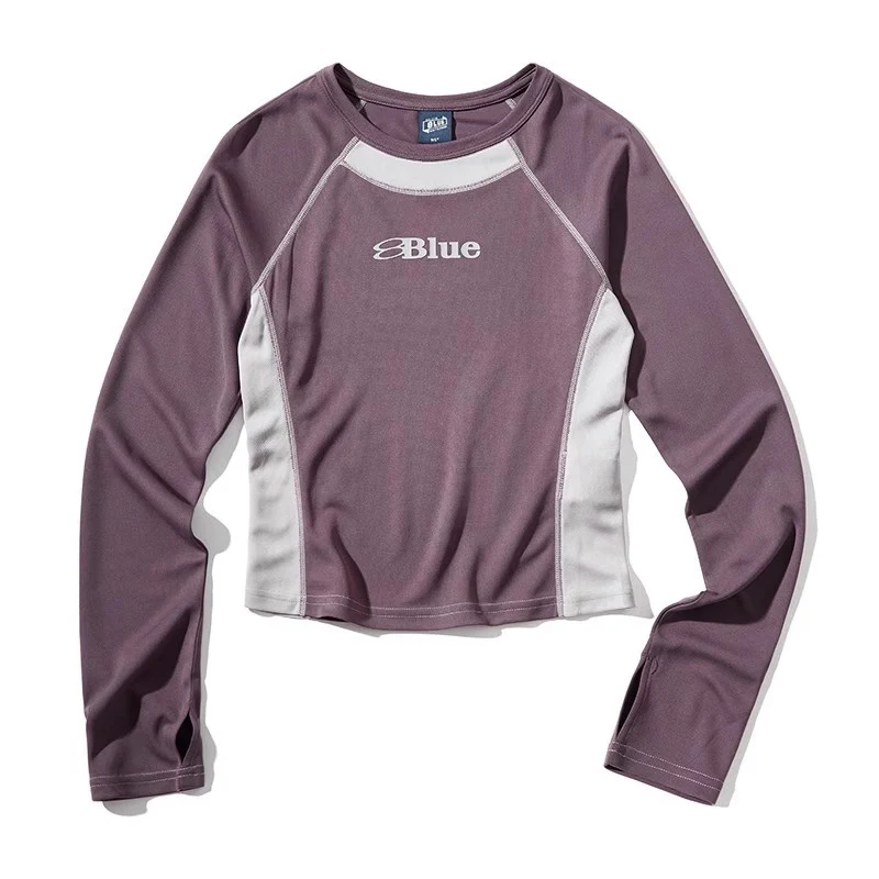 Blue Logo Long Sleeve T-Shirt - Image 13
