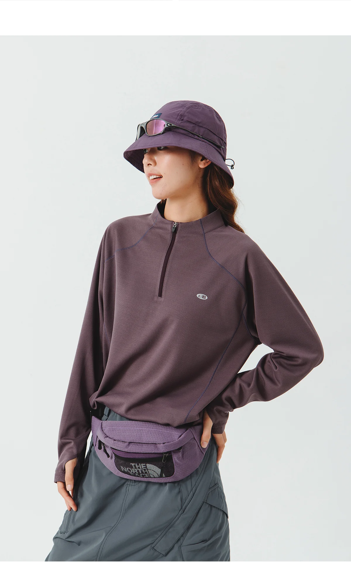 Blue Quick-Drying Training Long Sleeve T-shirt - Image 6