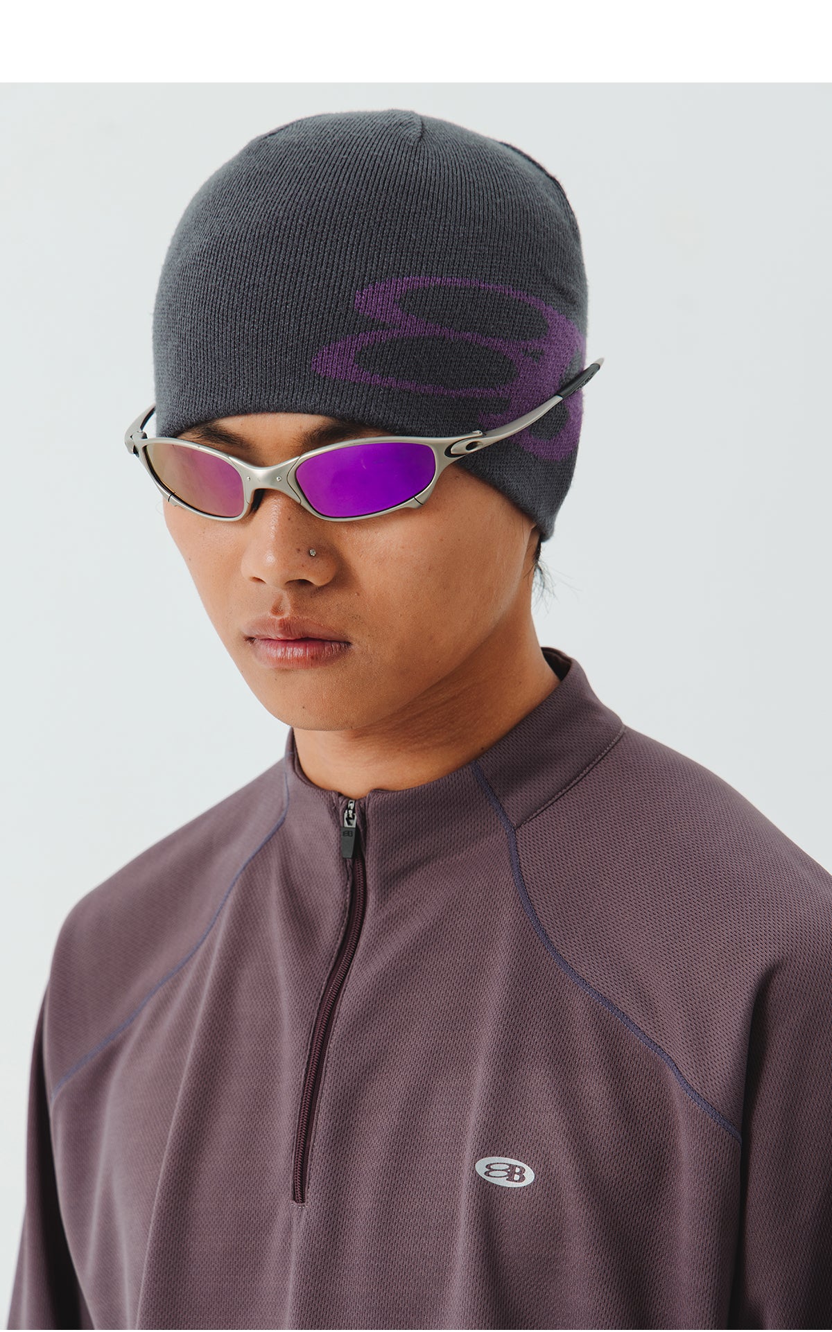 Blue Quick-Drying Training Long Sleeve T-shirt - Image 7