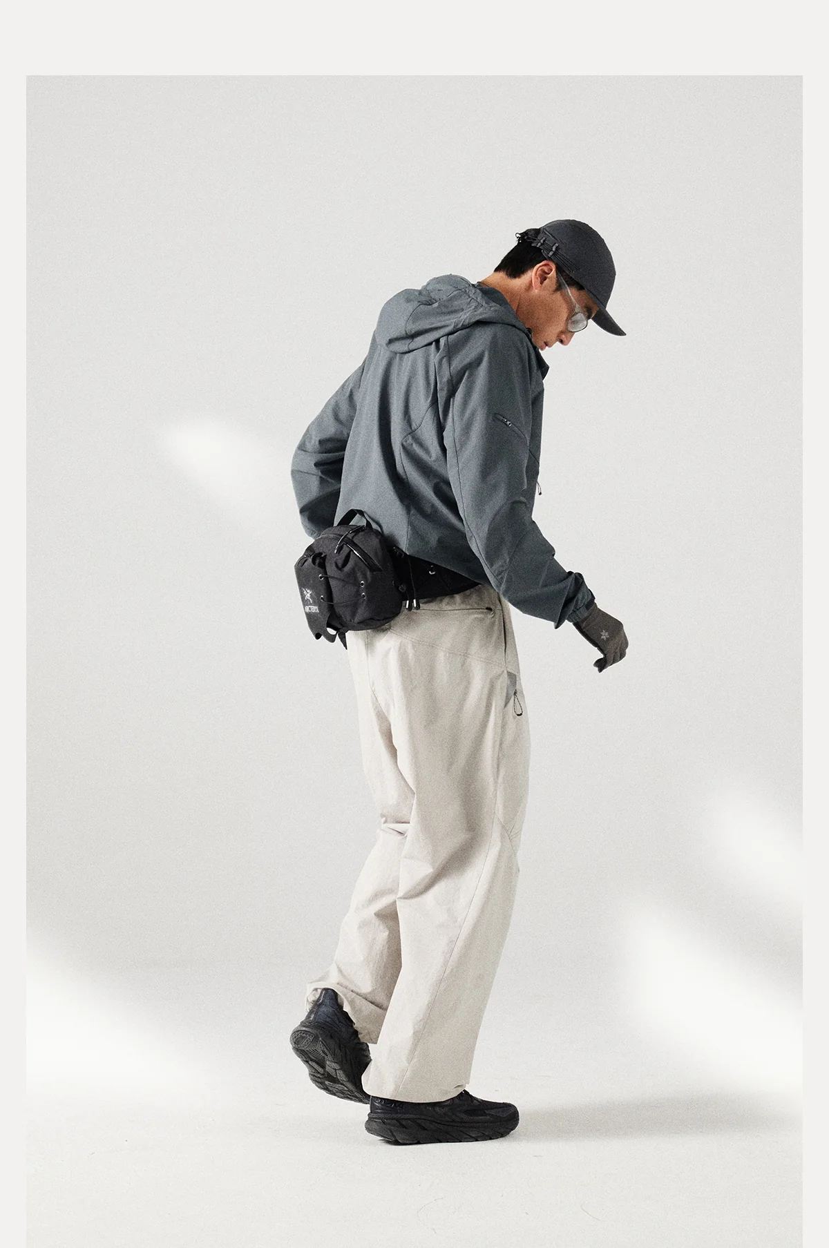 Blue Structured Soft-Shell Hooded Jacket - Image 24