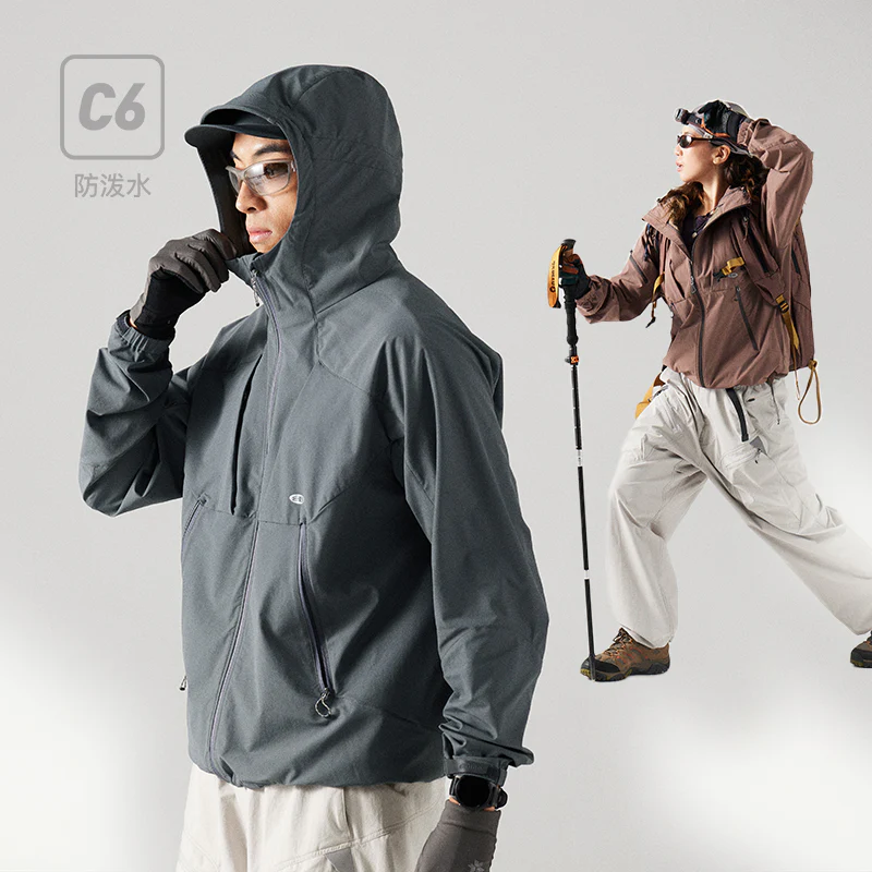 Blue Structured Soft-Shell Hooded Jacket - Image 27