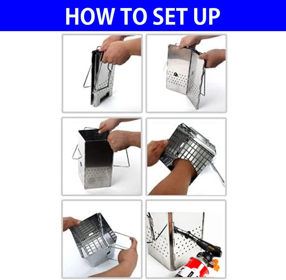 Camping Moon MT-18 Portable Charcoal Chimney Starter 2026 - Image 4