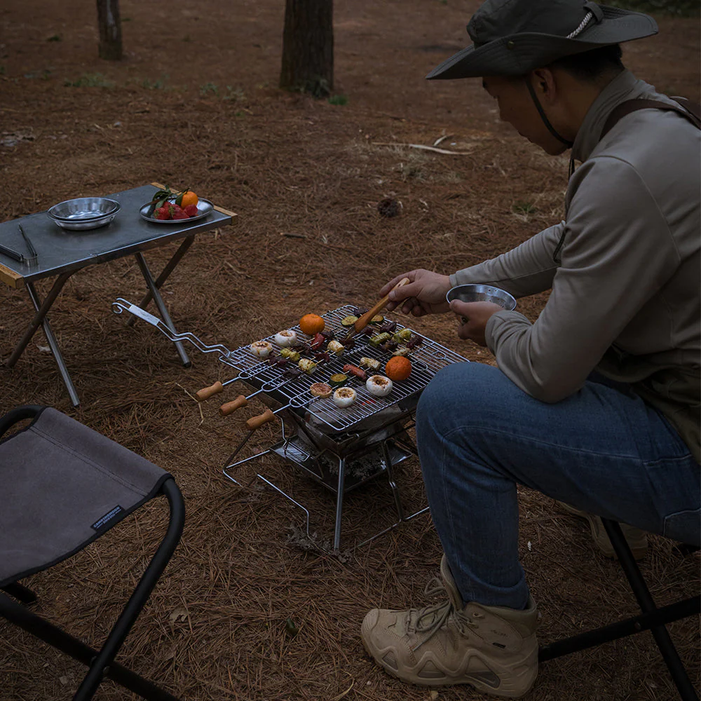 Camping Moon MT-2 Portable Stainless Steel Camping Grill 2026 - Image 10