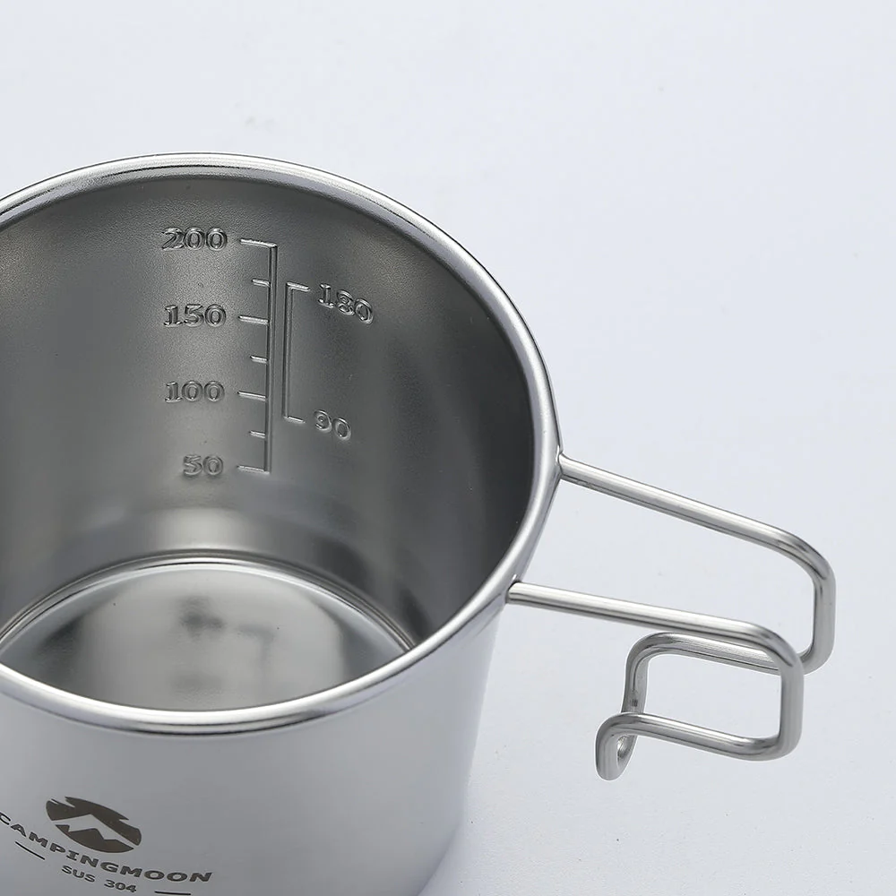 Camping Moon S-190 304 Stainless Steel Small Beer Mug 2026 - Image 5