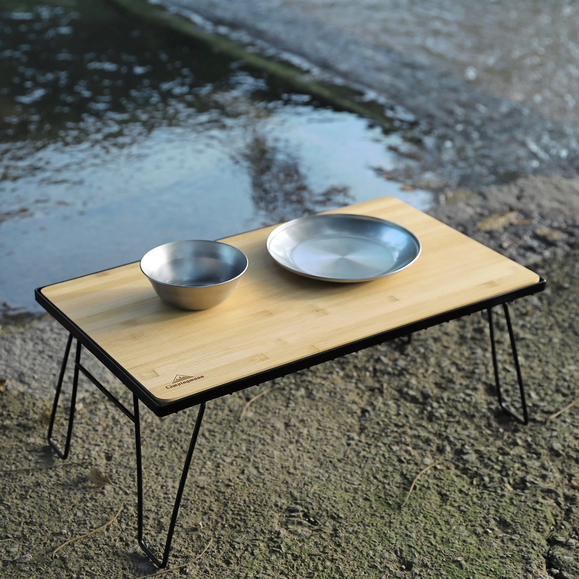 Camping Moon T-2301 Bamboo Top Plate for Camping Field Racks 2026 - Image 4
