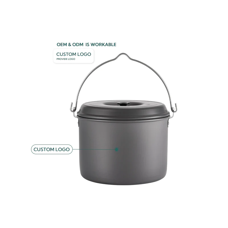 Camping Moon 5.5Qt Cooking Pot MC-255 - Image 3