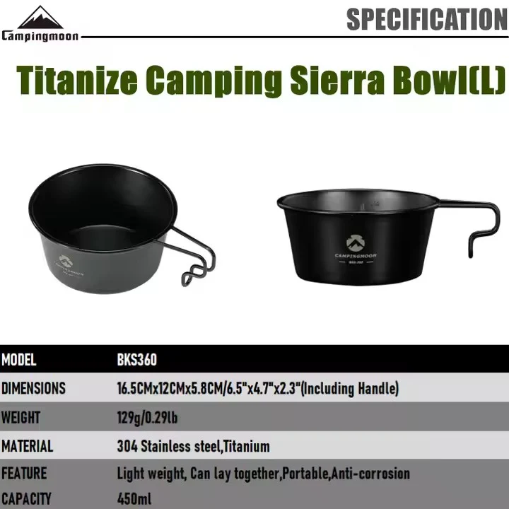 Campingmoon Black Cup 360Ml BKS-360 2026 - Image 5