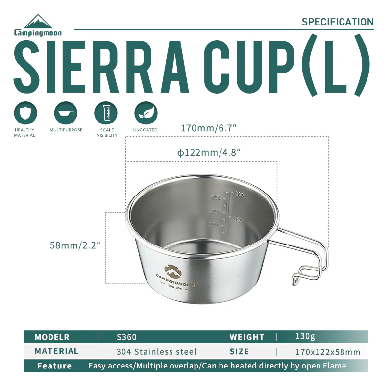 Campingmoon Deep Sierra Cup S-360 2026 - Image 7