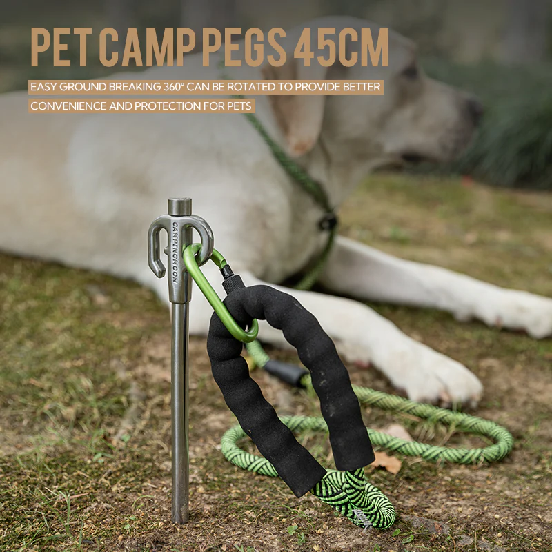 Campingmoon Stainless Steel Dog/ Pet Stake K45 2026 - Image 3