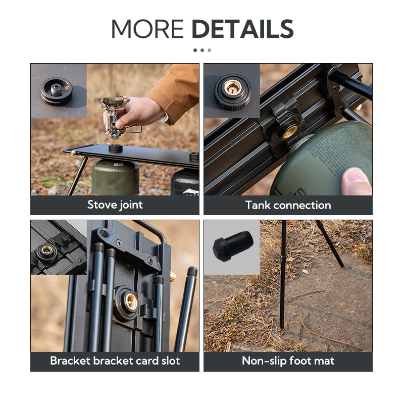 Camping Moon BKZ06-L Half-Unit Extendable Gas Stove (IGT Compatible) 2026 - Image 9