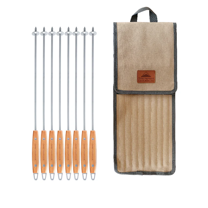 Camping Moon Flat Baking Pins – 8Pcs K-480