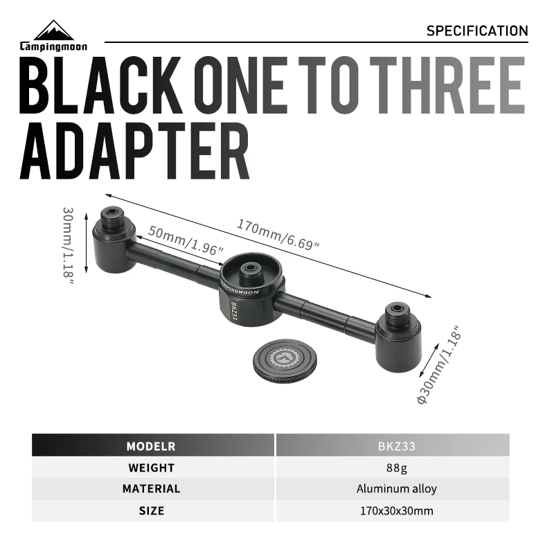 Campingmoon Gas Splitter – 1 To 3 2026 - Image 3