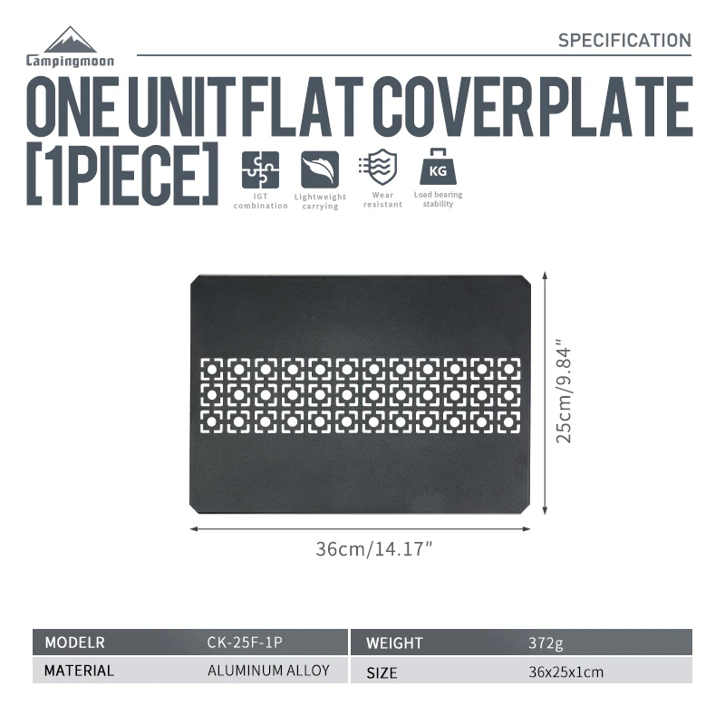 Campingmoon CK-25F IGT  One-Unit Top Board 2026 - Image 3