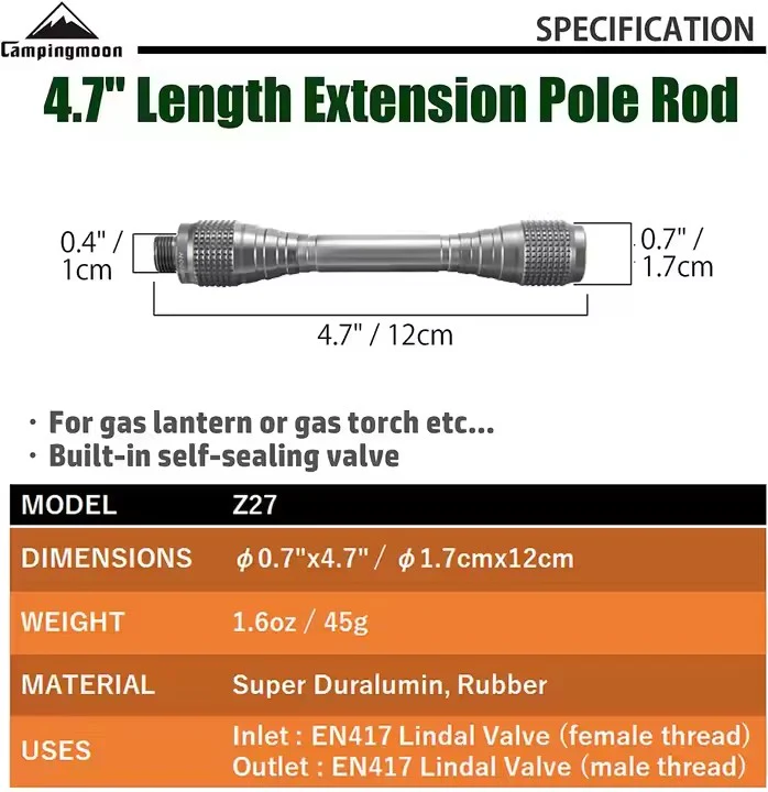Camping Moon Lantern Extender Z27 - Image 5