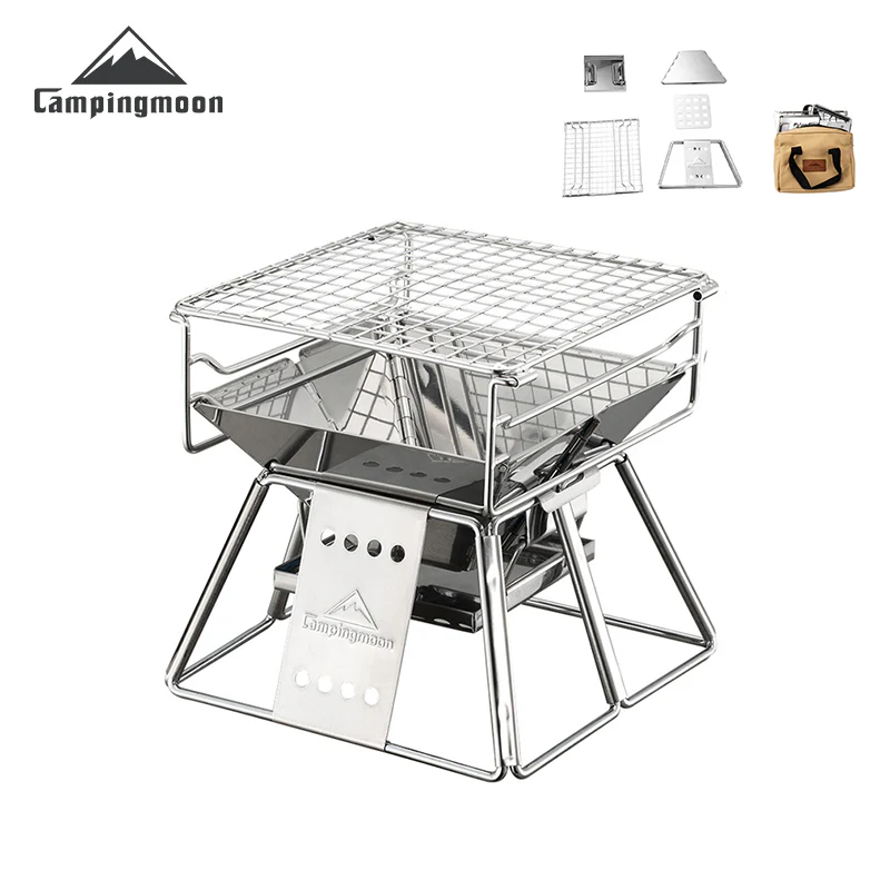 Camping Moon Mini Charcoal Grill X-Mini - Image 3