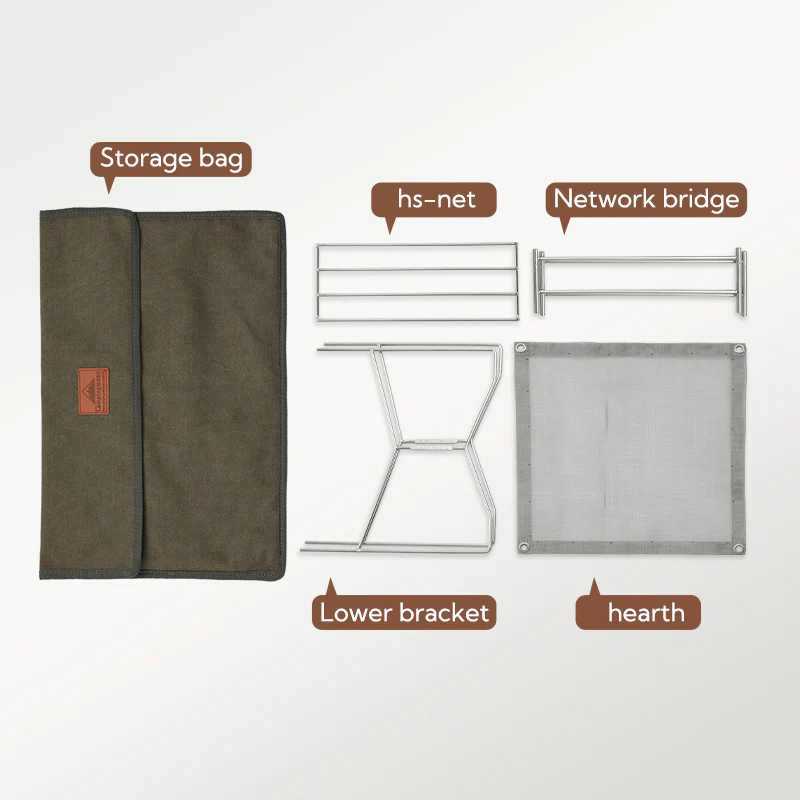 Camping Moon Solo Grill Set Solo-202 - Image 6