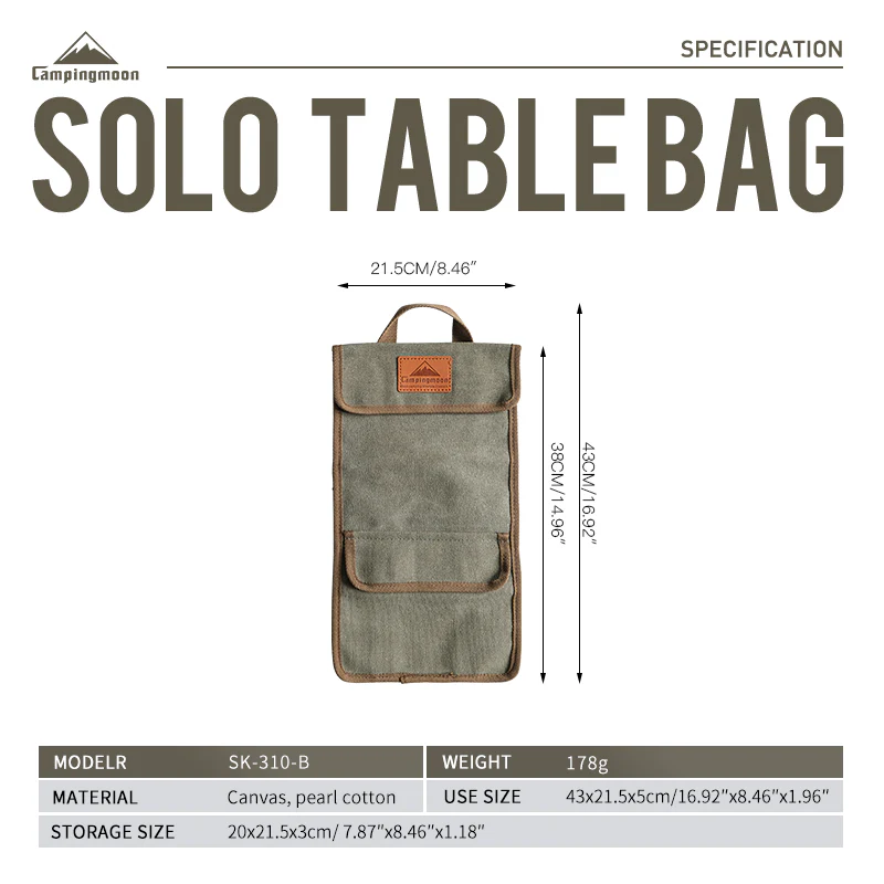 Camping Moon Solo Table Storage Bag SK-310-B - Image 7