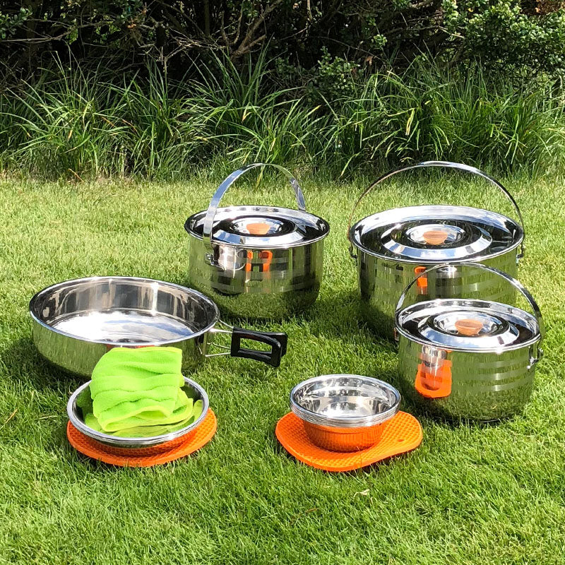 Campingmoon Ss Pot Set – 8 Person 2026 - Image 3
