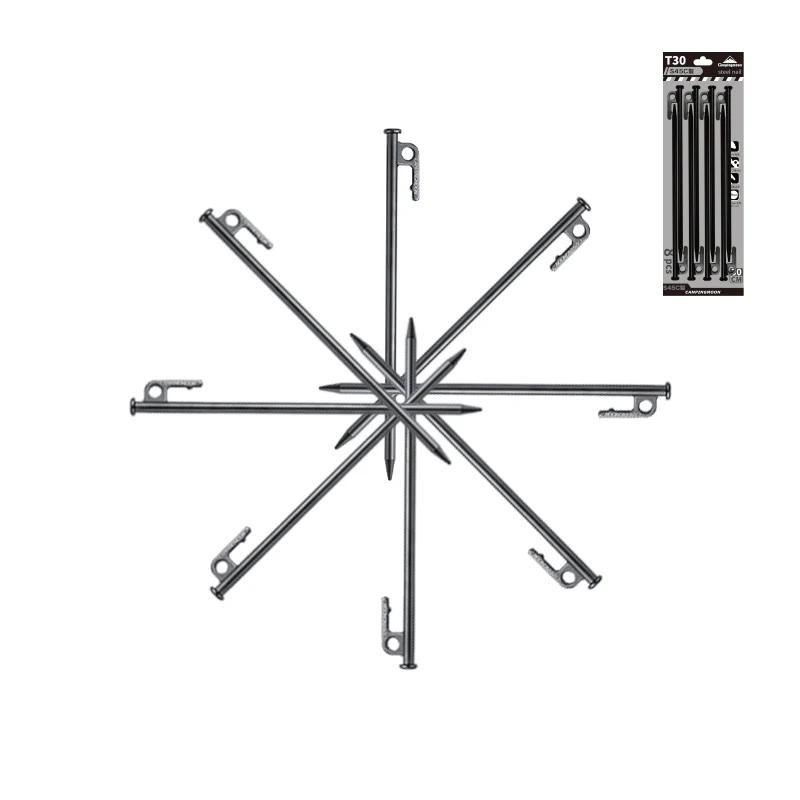 Campingmoon Steel Pegs 30cm – 8Pcs 2026 - Image 12