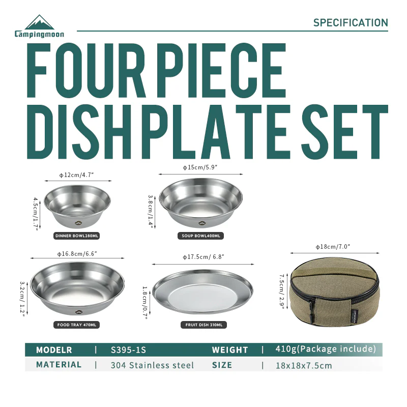 Campingmoon Tableware Set S395-1S 2026 - Image 4