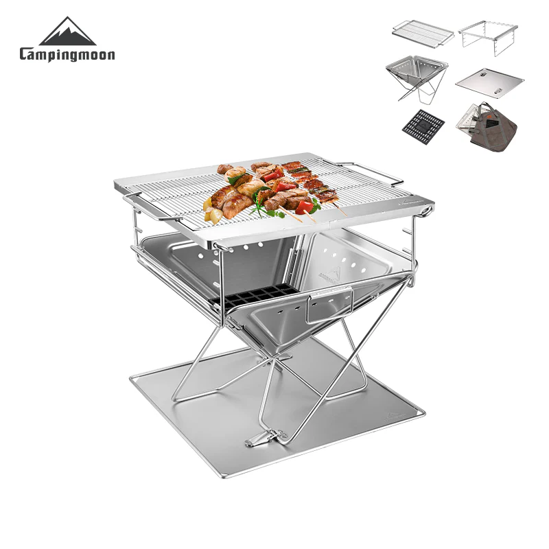 Campingmoon Takibi Fire Pit Grill MT-055 2026 - Image 3