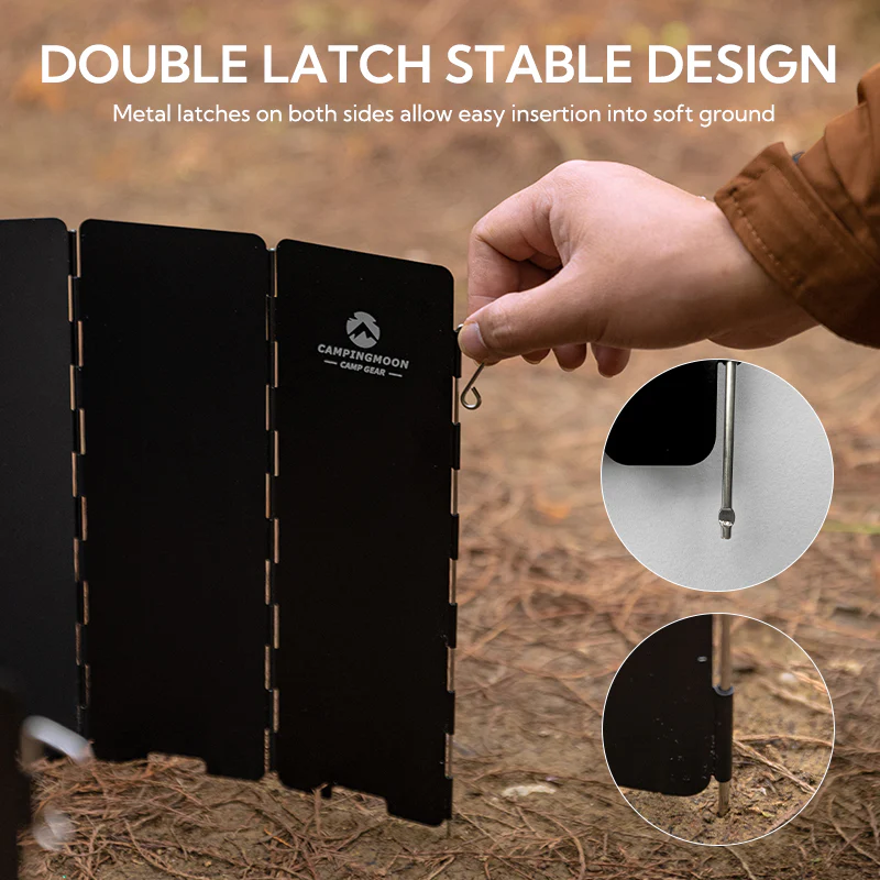 Camping Moon Wind Deflector – 10Pcs - Image 5