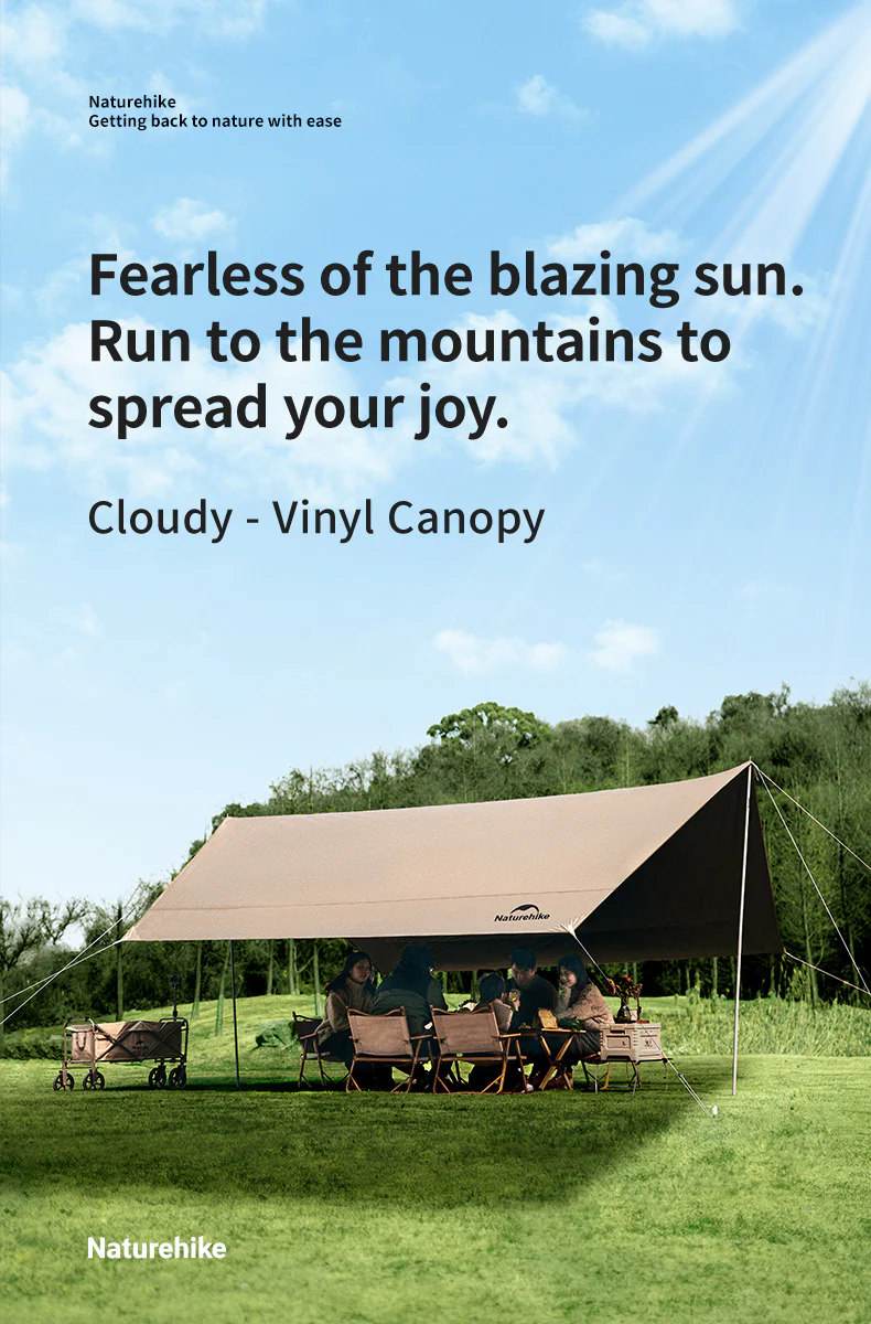Naturehike Cloud Skies Tarp Lite 2026 - Image 3