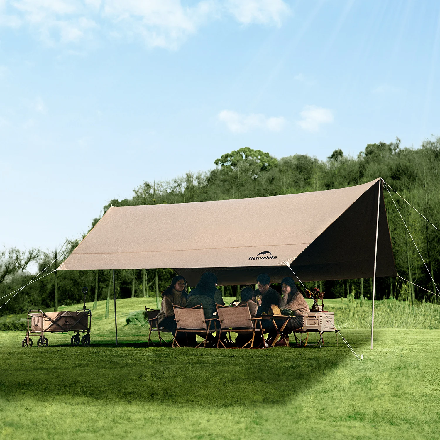 Naturehike Cloud Skies Tarp Lite 2026 - Image 9