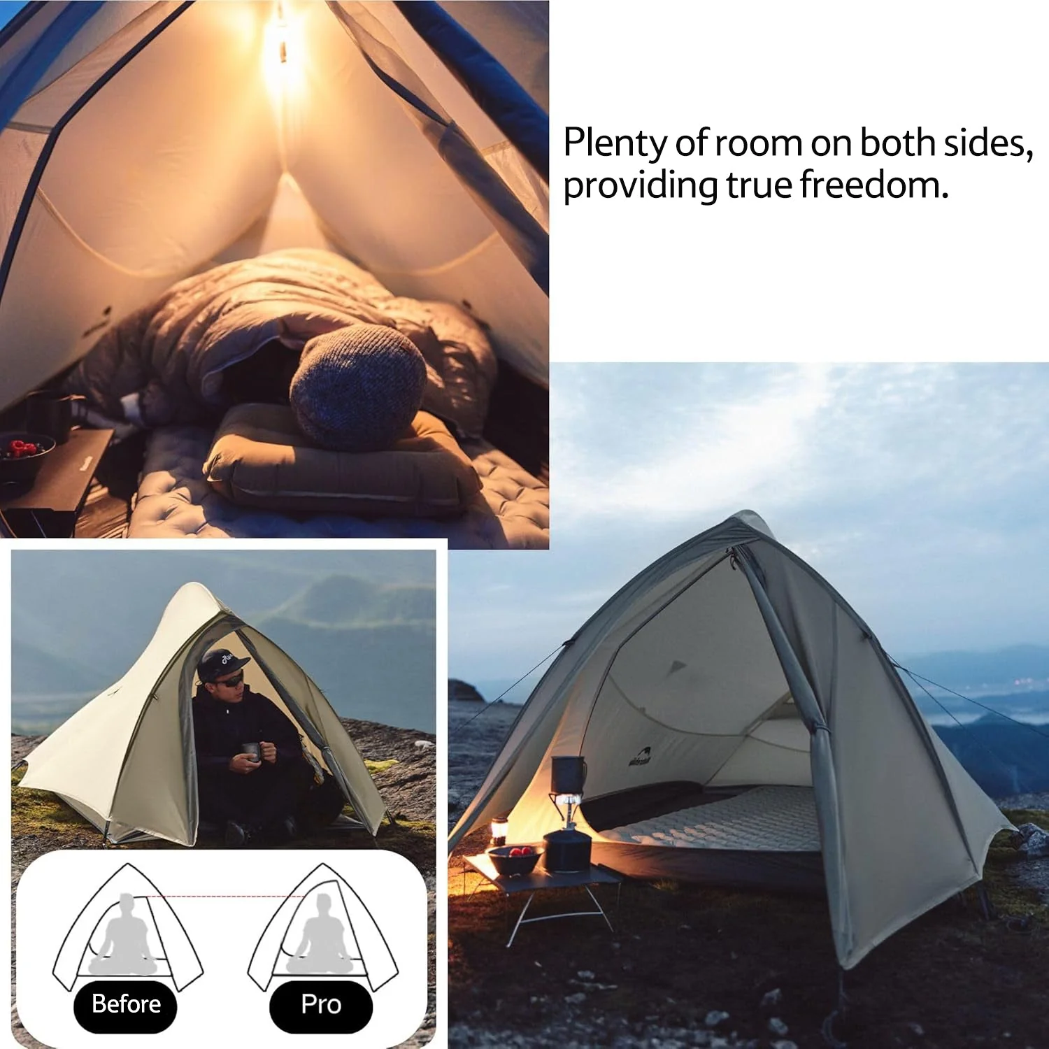 Naturehike Cloud Up™ Pro 2-Person Ultralight Backpacking Tent 2026 - Image 10