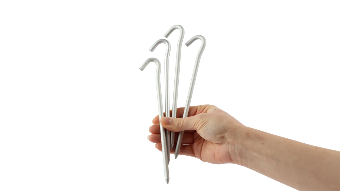 Coghlan's Aluminum Tent Pegs - 7" - 4 Pack - Image 6