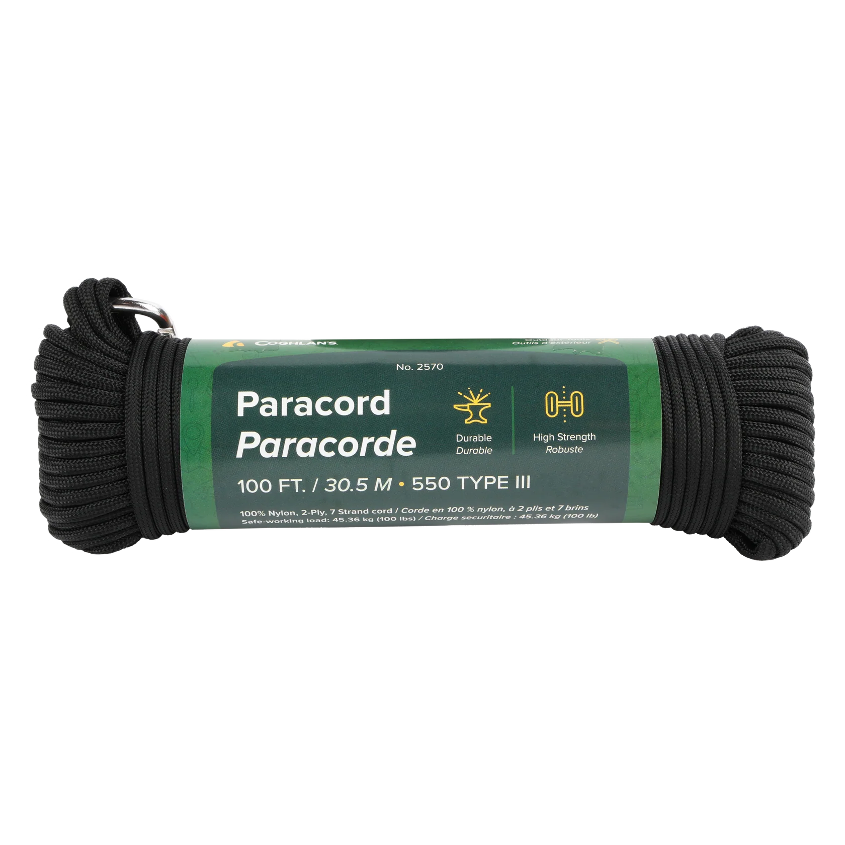 Coghlan's Paracord - 100' 2026