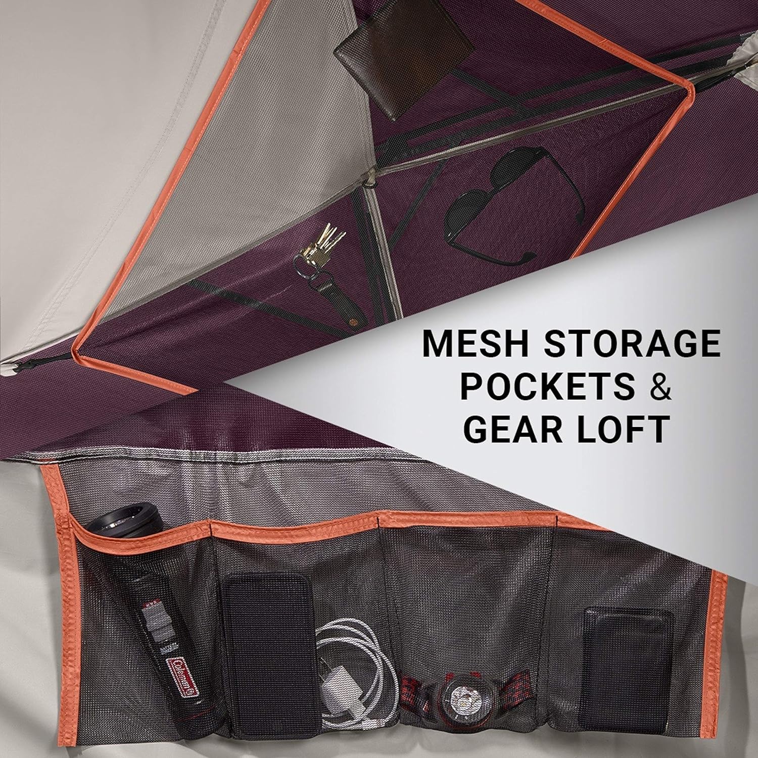 Coleman 4P Skydome Blackberry Tent - Image 5