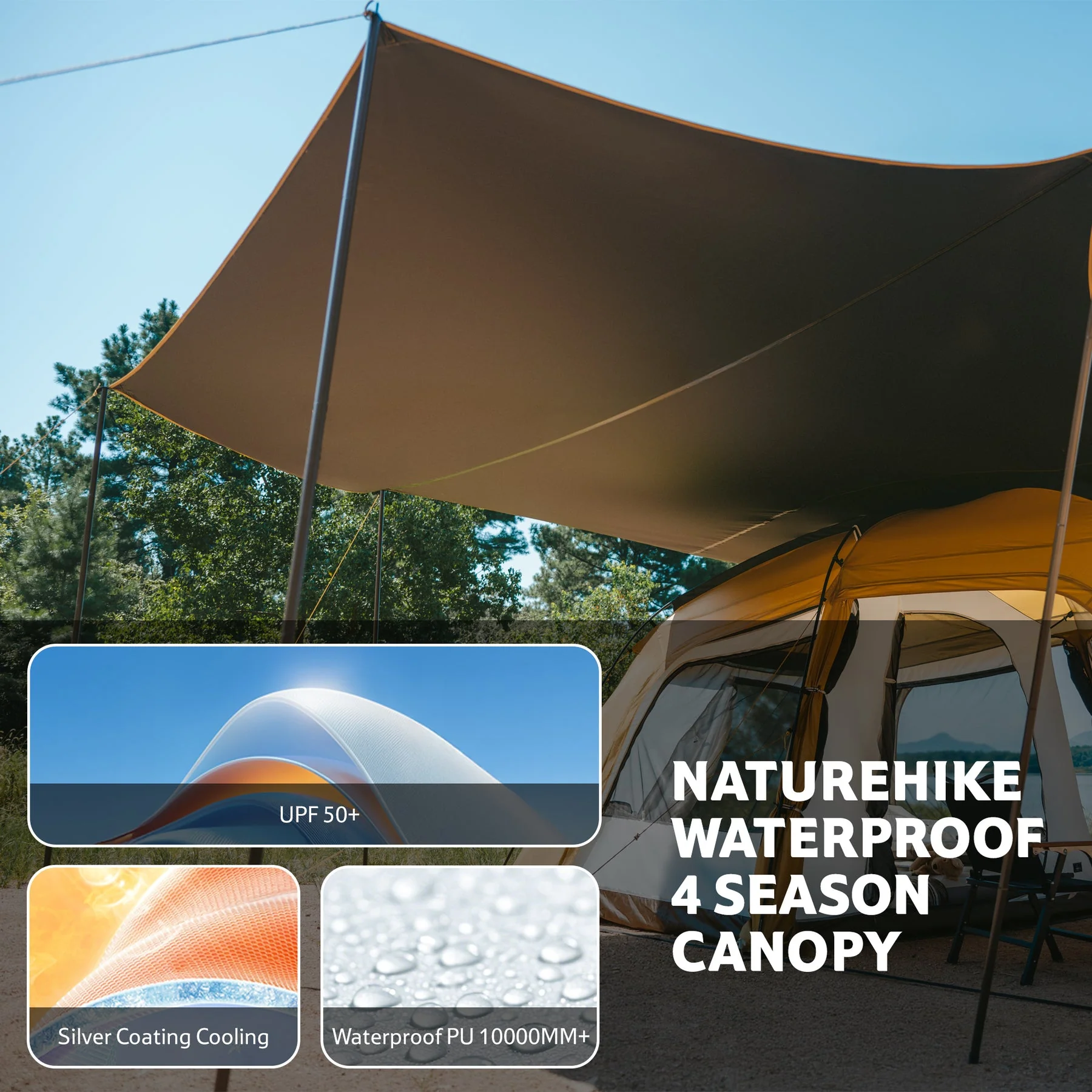 Naturehike Dune™ 10.9 Pro 4-Person Hot Tent 2026 - Image 10