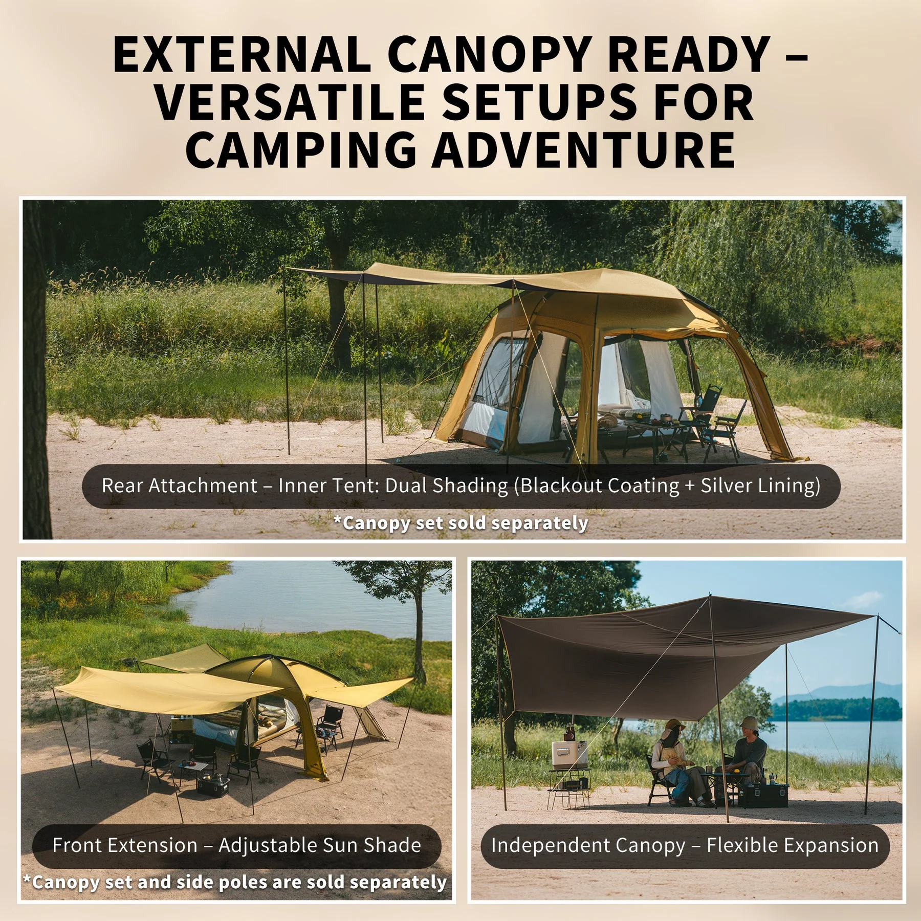Naturehike Dune™ 10.9 Pro 4-Person Hot Tent 2026 - Image 5