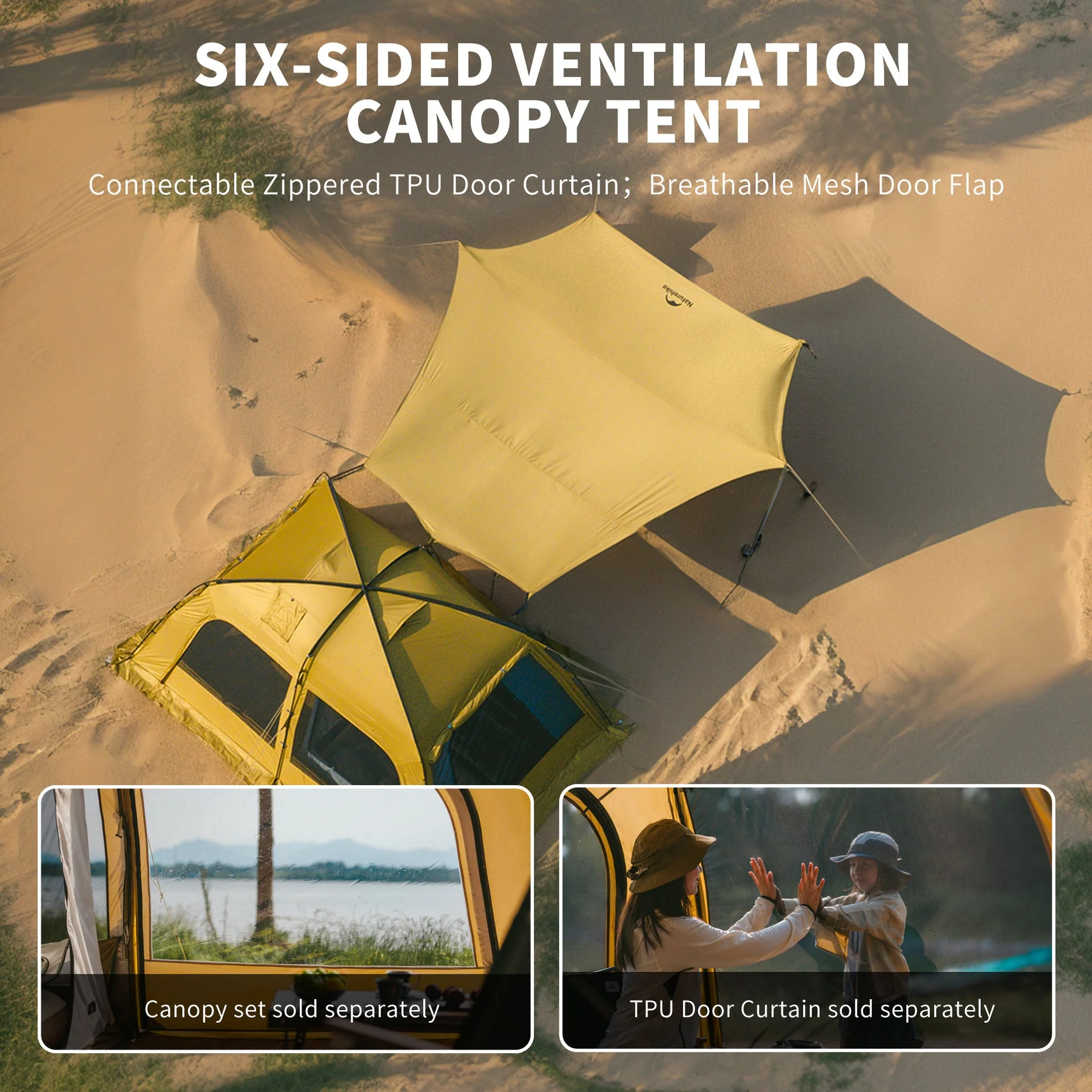 Naturehike Dune™ 10.9 Pro 4-Person Hot Tent 2026 - Image 9