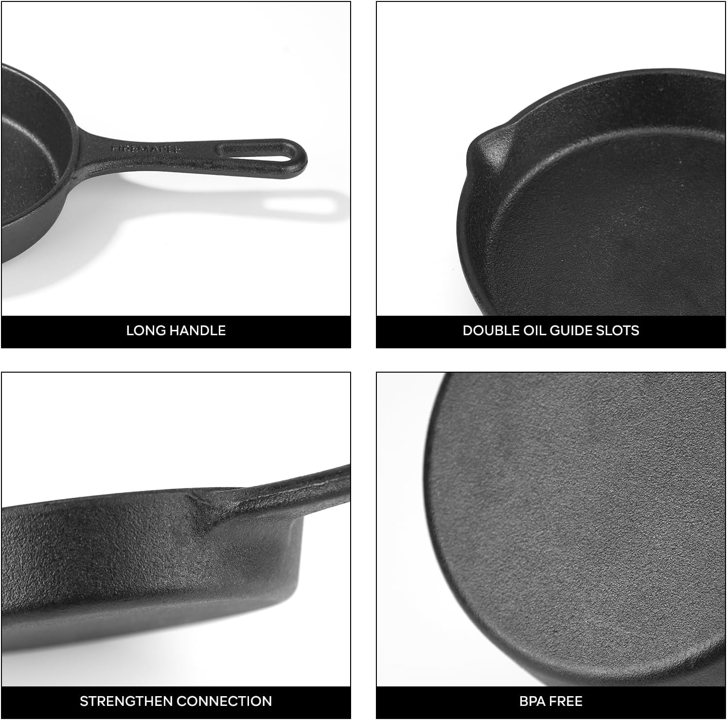 Fire Maple Blackhawk 6’’ Cast Iron Skillet - Image 4