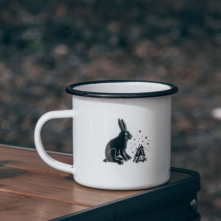 Fire Maple Coral Enamel Mug 350Ml - Image 4