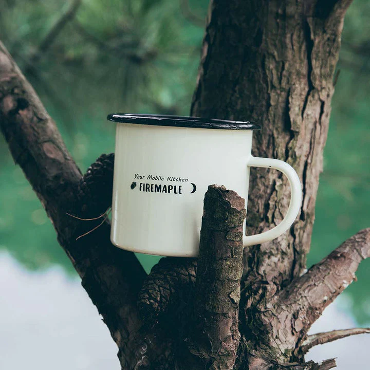 Fire Maple Coral Enamel Mug 350Ml - Image 7